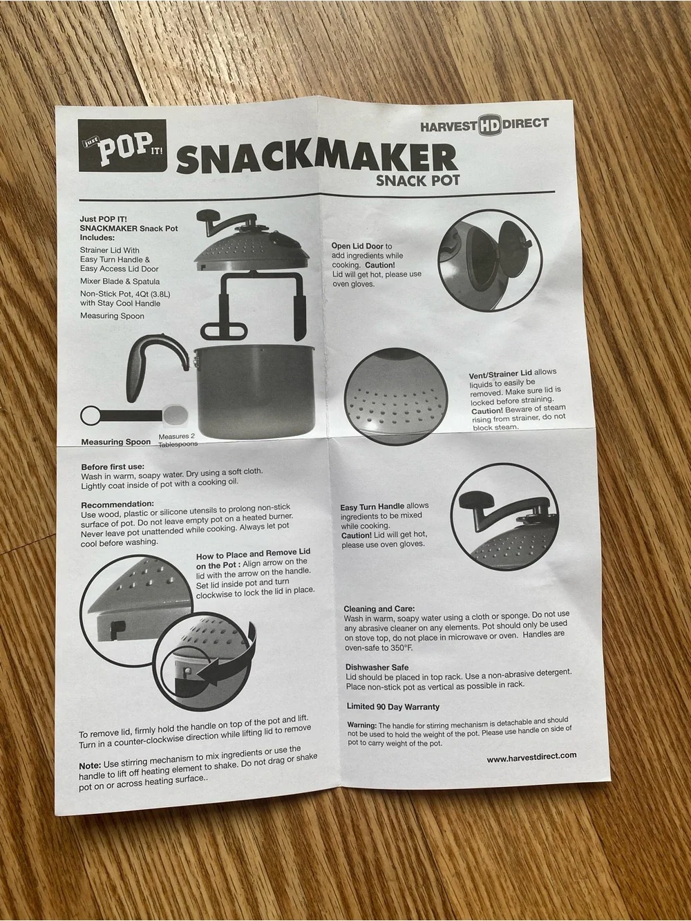 POP Fit Red Snack Maker Popcorn Popper